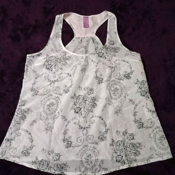 Sophie & Me by twenty-one Tank Shorts Pajama Set Comfy Sleepwear Small Petite - Picture 2 of 6